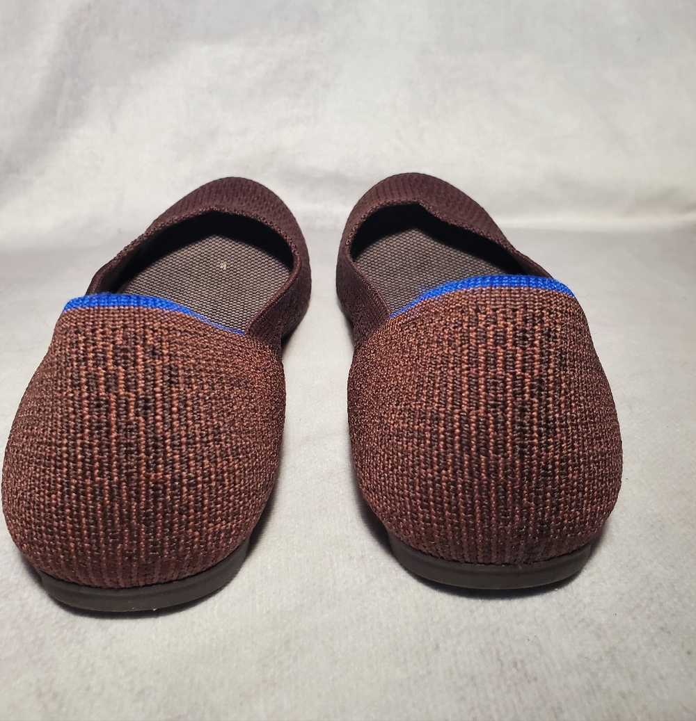 Rothy’s The Flat Women's Truffle Python Round Toe… - image 3